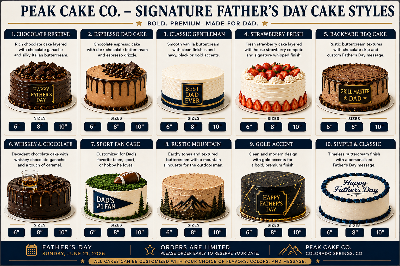 Father's Day Cake