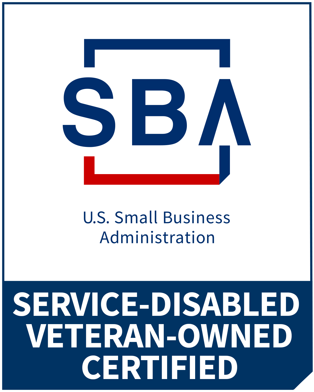 SBA Service-Disabled Veteran-Owned Certified Small Business